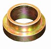 Bushing for steel wire rope sheave, for bolt diameter 16 mm anodized steel