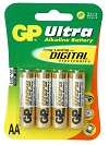 Alkaline batteries AA LR06 1,5 volt, pkg à 4 pcs