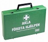 First aid suitcase with wall fastening AKLA