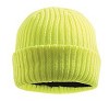 Hat ribbed knitted with fleece liner AM-576 actrylic