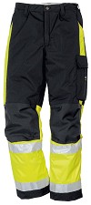 Winter trousers high visibility Djupvik 433A60A 100% polyester