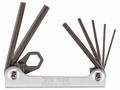 Allen hexagon wrench set with 7 keys, 1/16-7/32